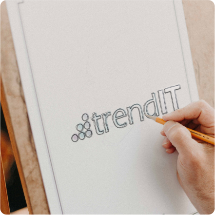 TrendIT Logo Design